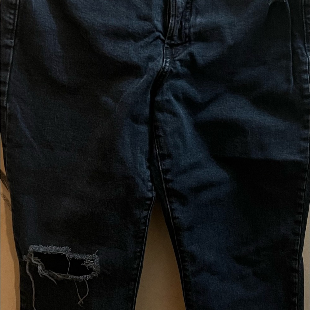 Old Navy Women's Dark Blue High Rise Jeans